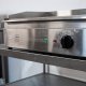 Plancha électrique lisse 1 zone 2,4kW - 550 x 417 x 240 mm - 0260 - Reconditionné Bon état (3/5)