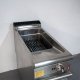 Friteuse électrique 2 paniers sur meuble - Cuve 22 litres - 18 kW - 400 x 900 x 850 mm - 33 - Reconditionné Bon état (3/5)