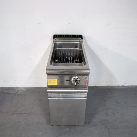 Friteuse électrique 2 paniers sur meuble - 22 L - 18 kW - 400x900x850 mm - 33