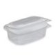 Barquette multi fonctions 800 ml - 18,5x13,5x6,5 cm - avec couvercle intégré