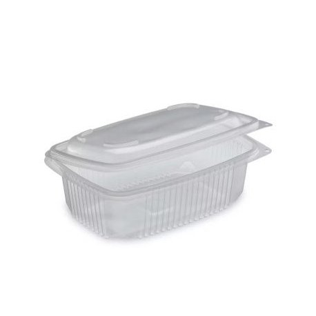 Barquette multi fonctions 800 ml - 18,5x13,5x6,5 cm - avec couvercle intégré