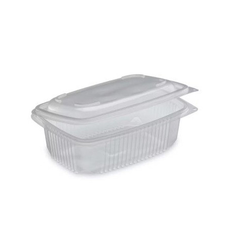 Barquette multi fonctions 800 ml - 18,5x13,5x6,5 cm - avec couvercle intégré