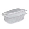 Barquette multi fonctions 800 ml - 18,5x13,5x6,5 cm - avec couvercle intégré