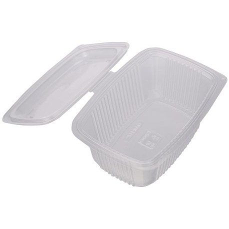 Barquette multi fonctions 1L - 18,5x13,5x6,5 cm - avec couvercle intégré