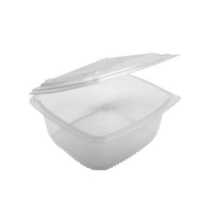 Barquette multi fonctions 1,5L - 19x18,5x8,4 cm - avec couvercle intégré