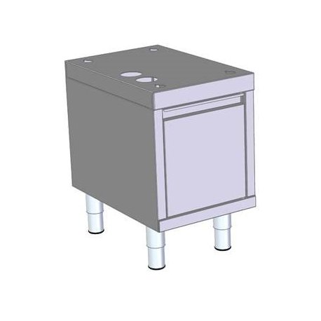 Soubassement sur pieds - 400x600x653 mm