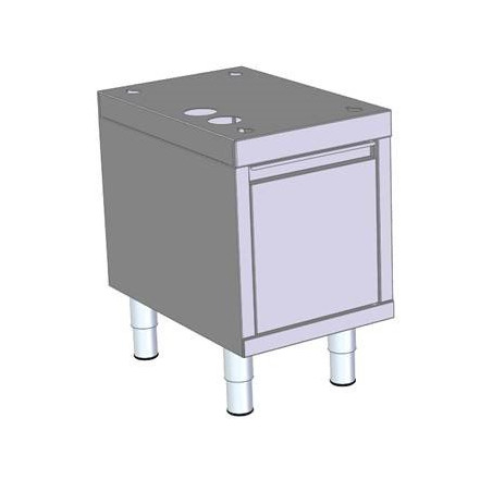 Soubassement sur pieds - 400x600x653 mm