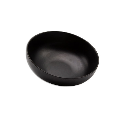 Bol rond ø12x4 cm incassable - Noir