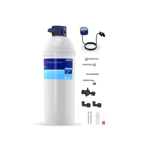 Kit 1ère installation Purity C1100 Clean  pour lave vaisselle - Avec compteur connecté