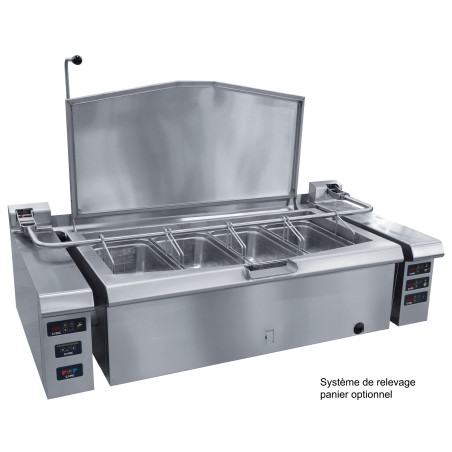 Sauteuse 80 dm² gaz 170L Multifonction