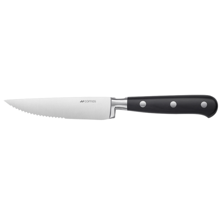 Couteau à steak 24,8 cm - Lhoste Madera - Manche bois noir