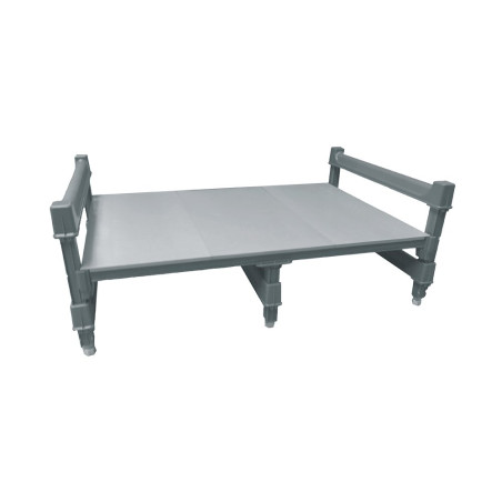 Palette de stockage Basics pleine 610x765x300 mm