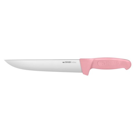 Couteau de boucher 23 cm - Rose pastel