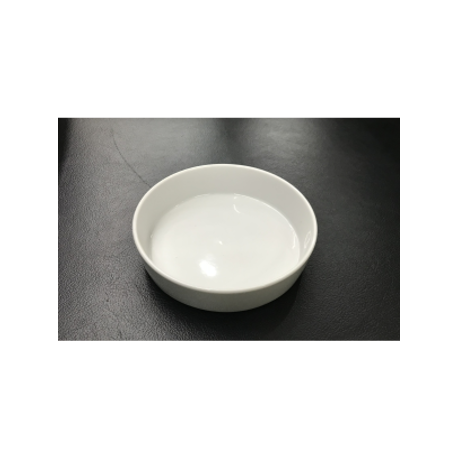Plat à crème brûlée ø13x3 cm porcelaine