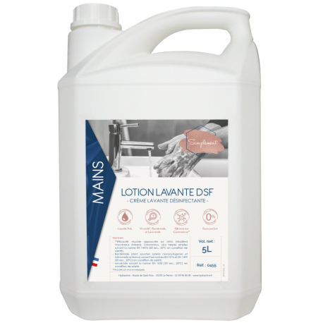 Lotion lavante désinfectante - Bidon 5 L