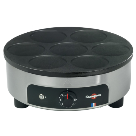 Plaque à pancakes électrique 7 empreintes