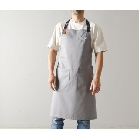 Tablier Praga - 72x88 cm - Gris