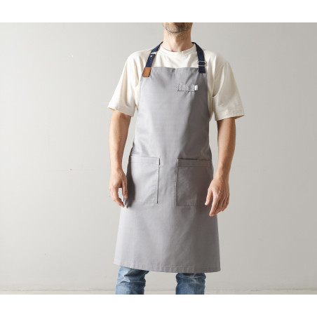 Tablier Praga - 72x88 cm - Gris