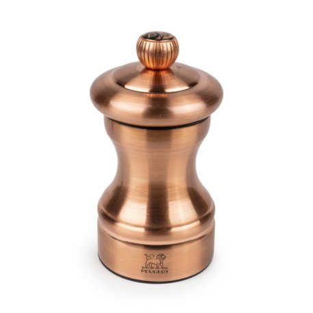 Moulin à poivre 10 cm Bistrot - Finition Cuivrée
