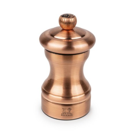 Moulin à sel 10 cm Bistrot - Finition Cuivrée