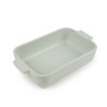 Plat individuel 47 cl - Émail vitrifié - Vert sauge