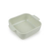 Plat individuel 66 cl - Émail vitrifié - Vert sauge
