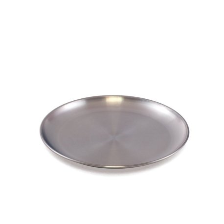 Assiette plate ø 20 cm - Inox