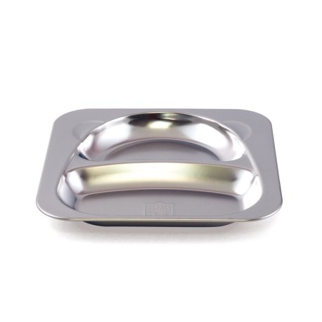 Plateau 2 compartiments Enfant - Inox
