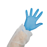 Gant nitrile non poudré bleu par boite de 100 - Taille S