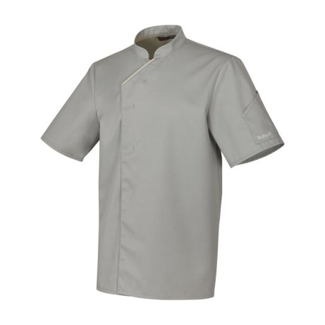 Veste de cuisine mixte Harti - manches courtes - Vert Tilleul