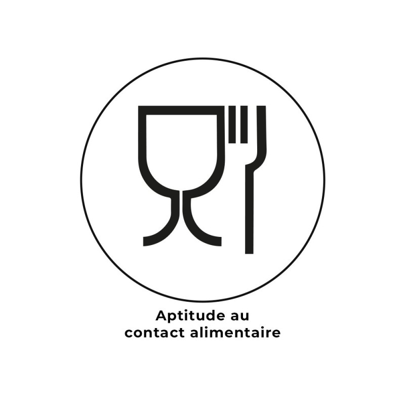 Fût 100 L PEHD + couvercle et genouillère