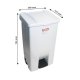 Poubelle à pédale 80 L - Avec couvercle blanc - ECO