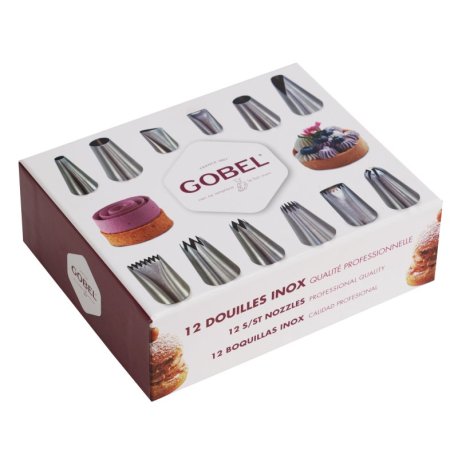 Coffret 12 douilles - Inox