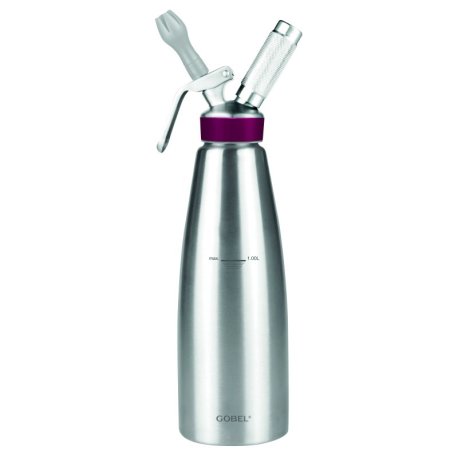 Siphon froid et chaud 100 cl - Inox