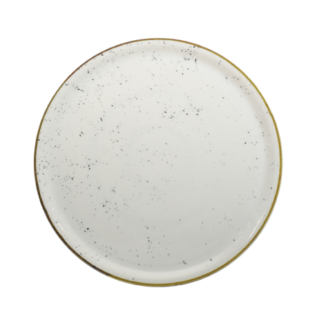 Assiette à pizza Ø 33 Stains - Porcelaine