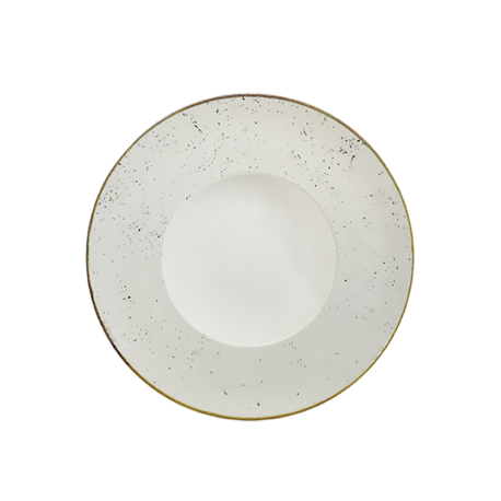 Assiette à pâtes ø 27,5cm Stains - Porcelaine