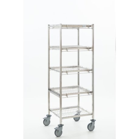 Chariot de stockage bacs GN1/1 - 678x620x1754 mm
