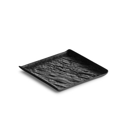 Plat noir Livelli 15x15cm