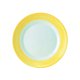 Assiette plate Brush Yellow Ø.20cm