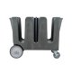Chariot modulable pour assiettes
