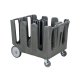 Chariot modulable pour assiettes