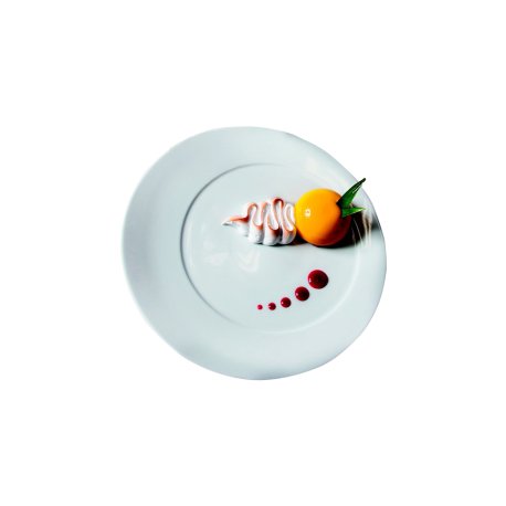 Assiette plate Asymetrique Ø.28cm