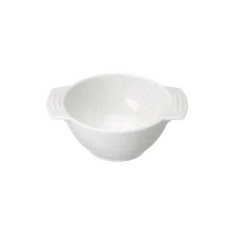 Bol blanc en mélamine avec oreille 0,45L