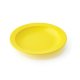 Assiette creuse jaune Ø.20,5cm