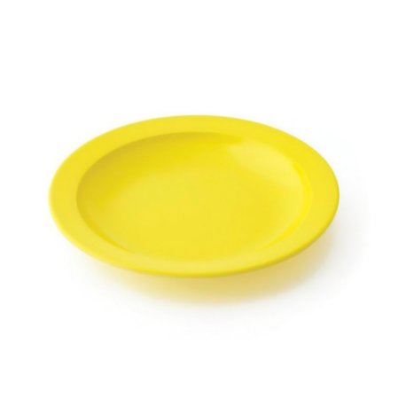 Assiette creuse jaune Ø.20,5cm
