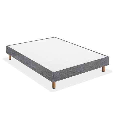 Sommier Expert Lattes 2 - Hauteur 17cm - finition déco grise