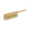 Brosse droite Hollandaise - tête soie blanche - 32 cm