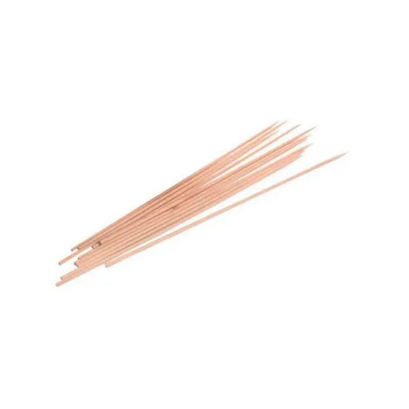 Pique à brochette 25 cm diam 3,8 mm - Hêtre