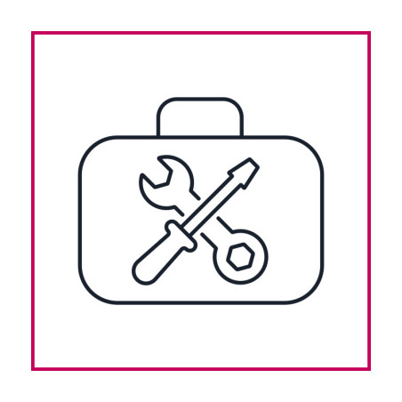 Filtre de cuve lavage en inox pour laveuse frontale simple paroi