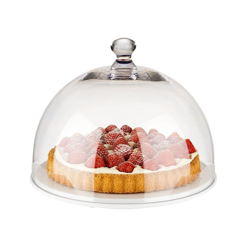 Cloche transparente polycarbonate  H22 x L30 cm